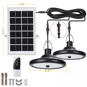 ECHEL top Quality Solar Lighting System +remote control for In and outdoor use
