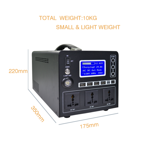 ECHEL PORTABLE SOLAR GENERATOR INVERTER - Image 4