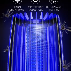 Echel Rechargeable Electric Mosquitoes Killer and Repellent UV Lamp 2000ma