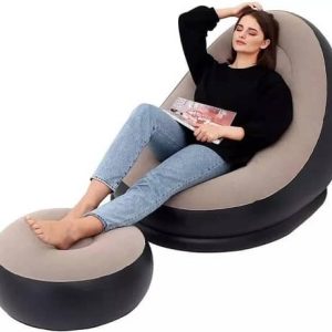 Relaxation Air Inflatable Lounge Sofa +Footrest